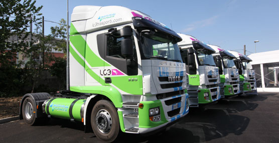 Los primeros cinco Iveco Stralis GNL han sido entregados a la empresa LC3 en Italia.