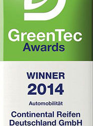 Premio Green Tec 2014 para Continental.