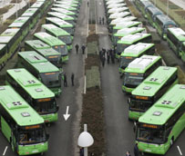 El número de usuarios del transporte público en España creció un 5,8% en marzo, según datos del INE
