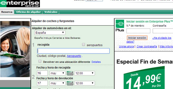 Enterprise Rent-A-Car ha firmado un acuerdo de colaboraci&oacute;n con empresas de gesti&oacute;n de viajes