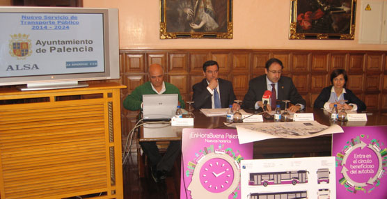 Palencia cuenta con un nuevo servicio de transporte público que comenzará a funcionar en verano