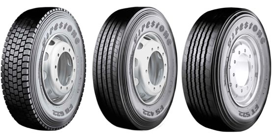 Nueva generación de neumáticos para camión de dirección, tracción y trailer del fabricante Firestone