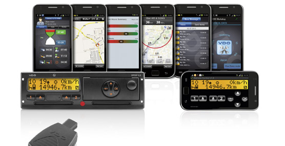 VDO lanza un nuevo servicio de descarga remota de los datos del tac&oacute;grafo digital al &lsquo;smartphone&rsquo;