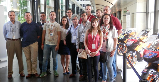 Visita de los alumnos del máster al Centro Tecnológico de REPSOL.