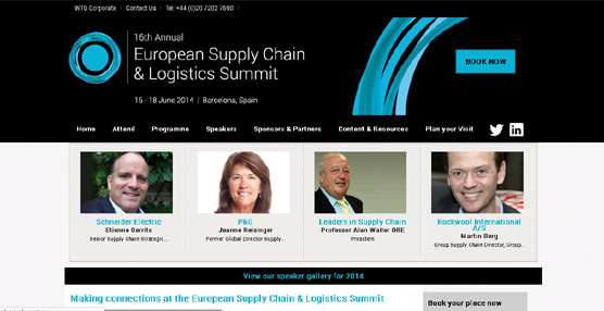 La European Supply Chain & Logistics Summit reúne a profesionales internacionales de la logística en Barcelona