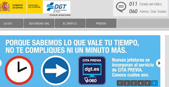 Quien tenga que acudir a la Jefaturas provinciales deberá solicitar la cita previa en la web de la DGT.