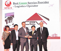 CEVA recibe el premio Best Green Logistics Operator en los Asian Freight and Supply Chain Awards 2014