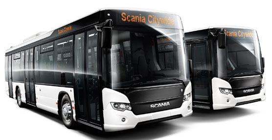 Autobuses Scania Citywide.