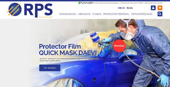 Nace RPS Online, una tienda virtual de accesorios y consumibles profesionales para el taller de chapa y pintura