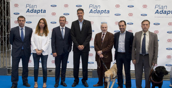 Ford y Fundaci&oacute;n ONCE presentan en Badalona el Plan Adapta dirigido a personas discapacitadas