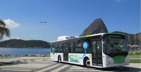 La china BYD invertir&aacute; 95 millones de d&oacute;lares en Brasil para su planta de autobuses con energ&iacute;a renovable