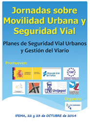 Las Jornadas Sobre Movilidad Urbana y Seguridad Vial se celebran los pr&oacute;ximos 22 y 23 de octubre en Madrid