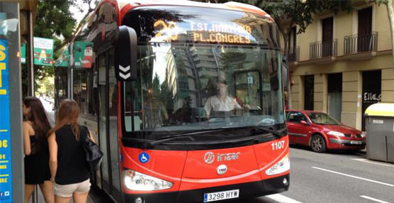 El urbano eléctrico i2e de Irizar está en servicio por las calles de Barcelona desde mediados de agosto