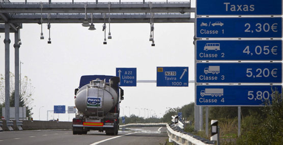 Portugal penaliza a los transportistas españoles por los peajes impagados