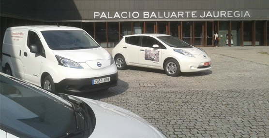 Nissan participa en la Semana Europea de la Movilidad con sus veh&iacute;culos el&eacute;ctricos Nissan LEAF y e-NV 200