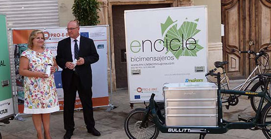 El reparto de mercanc&iacute;as por bicicleta&nbsp; en Valencia podr&iacute;a evitar la emisi&oacute;n de 1560kg de CO2 anualmente