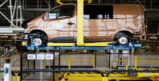 La marca Renault inagura una nueva l&iacute;nea de producci&oacute;n en su planta de Sandouville en Francia