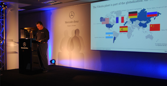 Mercedes-Benz invierte 190 millones para mejorar las áreas de carrocería bruta, pintura y montaje en su fábrica de Vitoria