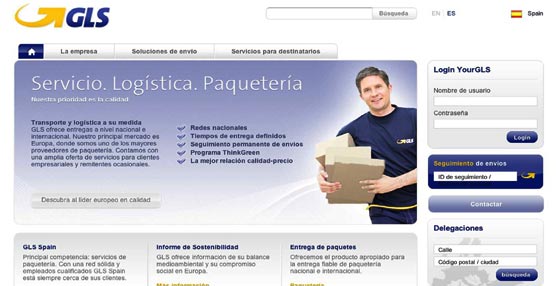 La empresa de paqueter&iacute;a GLS Spain presenta su nueva web, con cambios&nbsp;de dise&ntilde;o y estructura&nbsp;y m&aacute;s contenido