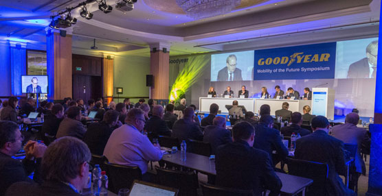 Symposium organizado por Goodyear en Bruselas.