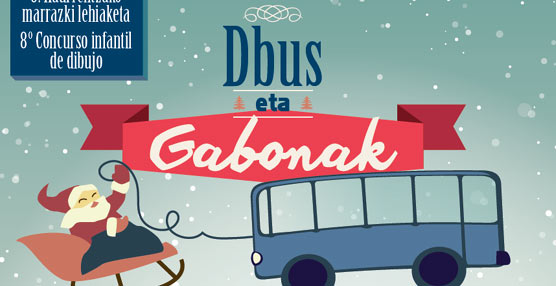 VIII concurso infantil de dibujo 'Dbus eta Gabonak'