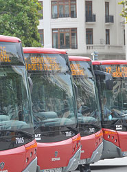 Flota de EMT Valencia.