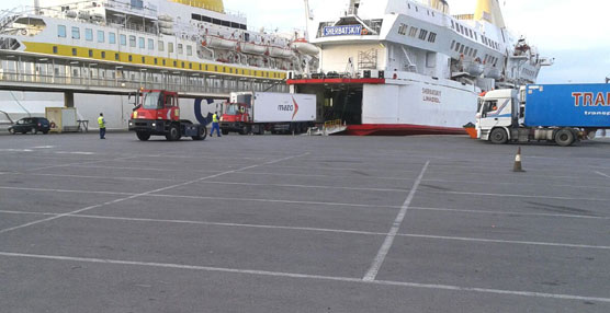 Primer viaje a Argelia de Transportes Mazo (Puerto de Almería).