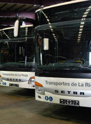 Autobuses de La Rioja.