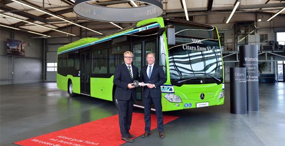 Mercedes-Benz hace entrega de su Citaro Euro 6 n&uacute;mero 3.000, adquirido por Medenbach Traffic GmbH