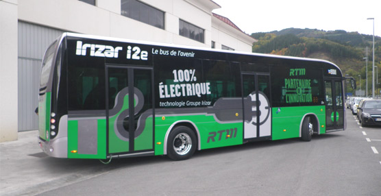 Irizar&nbsp;env&iacute;a a Marsella su autob&uacute;s 100% el&eacute;ctrico para una prueba de dos meses