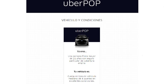 La justicia holandesa proh&iacute;be la aplicaci&oacute;n &lsquo;Uberpop&rsquo; de servicio de transporte
