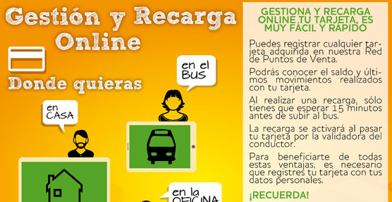 Aucorsa, Autobuses de Córdoba, presenta la nueva versión del servicio de Recarga ‘online’