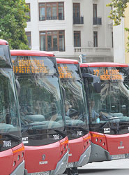 EMT Valencia volverá a regalar viajes por la recarga de bonubuses vía Internet.