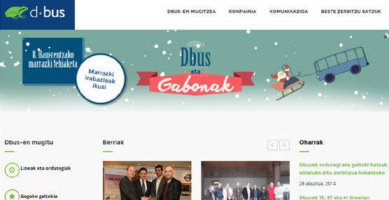 Dbus presenta su nueva p&aacute;gina web con novedades, entre las que destaca una aplicaci&oacute;n oficial para m&oacute;viles