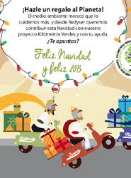 Redyser lanza la campa&ntilde;a de Navidad &ldquo;Hazle un regalo al Planeta&rdquo; basada en la compensaci&oacute;n del CO2