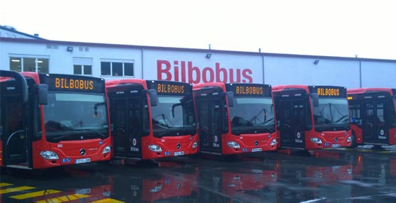 Ya se han entregado a Bilbobus seis de los once vehículos Mercedes Citaro que se unen a la flota.