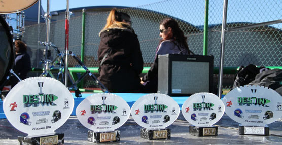 Se celebra la I Destina Bowl en el Polideportivo Valleaguado, en Coslada