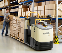 El sistema semiautomatizado QuickPick Remote de Crown obtiene el Premio Alemán de Diseño 2015