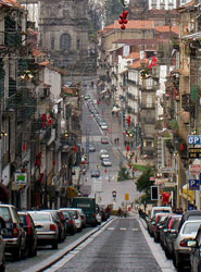 Calles de Oporto.