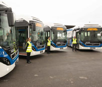 Los nuevos autobuses híbridos de la ciudad de Cartagena ahorrarán un 39% de combustible