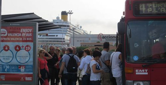 Los títulos de transporte público de Valencia registran más de 540.000 cargas y recargas de enero a noviembre de 2014