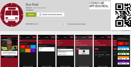 La alcaldesa de Ciudad Real, Rosa Romero, presenta &lsquo;bus-real&rsquo;, app con informaci&oacute;n de los autobuses urbanos