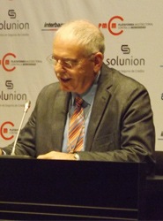 Julio Villaescusa, presidente de Fenadismer.