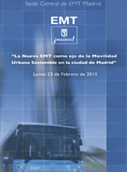 La EMT de Madrid celebra el 23 de febrero su II Jornada T&eacute;cnica sobre movilidad urbana sostenible