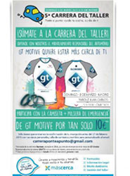 Cartel de la Carrera del Taller 2015.