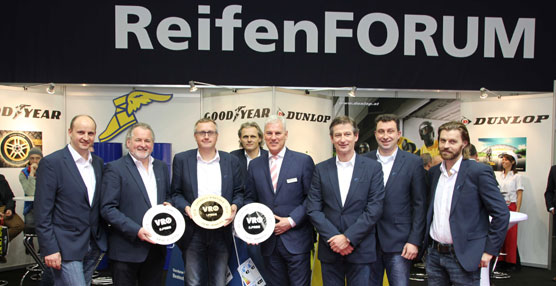 Las marcas de cami&oacute;n de Goodyear Dunlop copan los premios VR&Ouml; de Austria