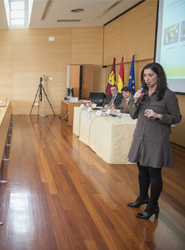 Marta Belloso durante su intervención.