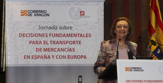 Rudi: ‘La TCP es un proyecto que ofrece Aragón para hacer de España un centro logístico de referencia’