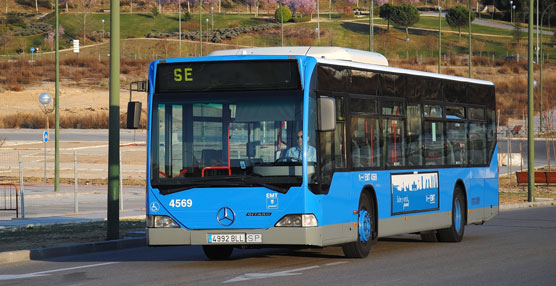 Servicio sustitutorio de la EMT de Madrid para la línea 9 de Metro.