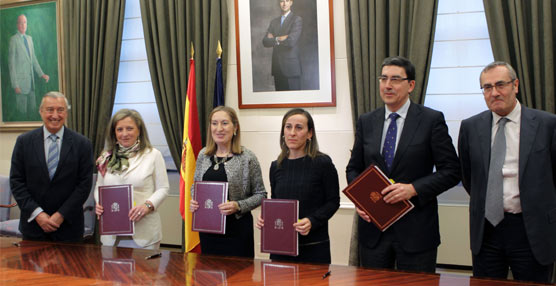 Fomento, Hacienda y la&nbsp;Xunta firman un convenio para relanzar la PLISAN, se invertir&aacute;n 36 millones de euros